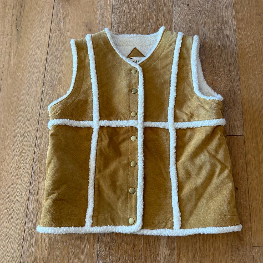 Vintage Climate Zone Sherpa Vest – Size L